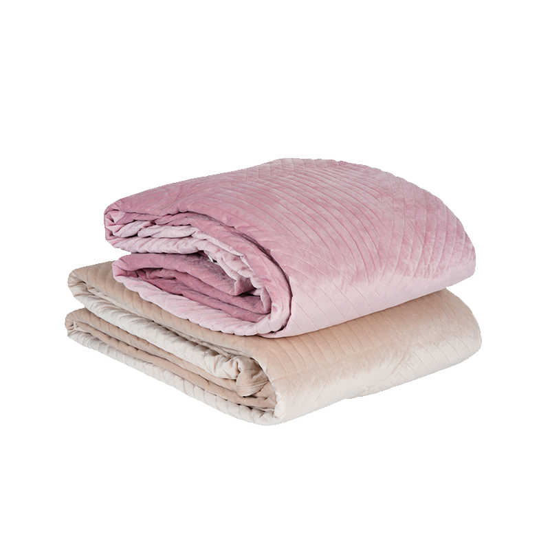 Fluffy Striped-distinct Quilt